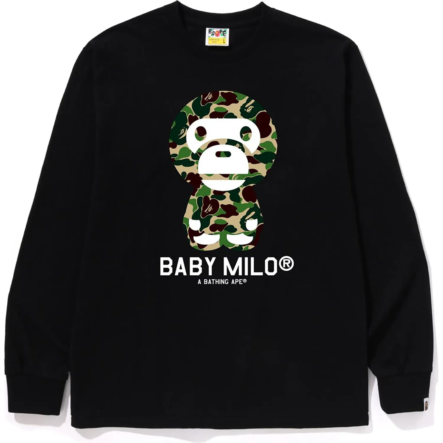 ABC CAMO BABY MILO L/S TEE MENS