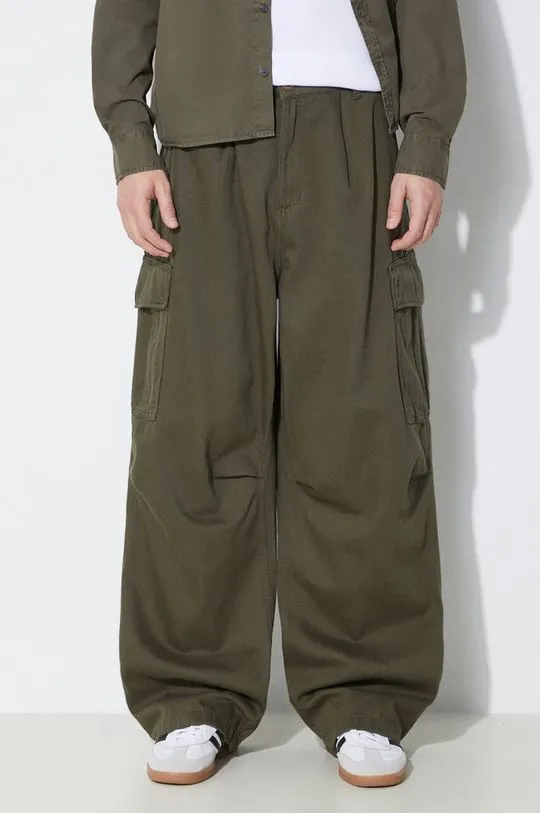 Alpha Industries cotton trousers Aircraft green color 146200