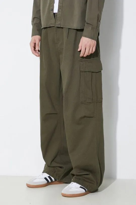 Alpha Industries cotton trousers Aircraft green color 146200