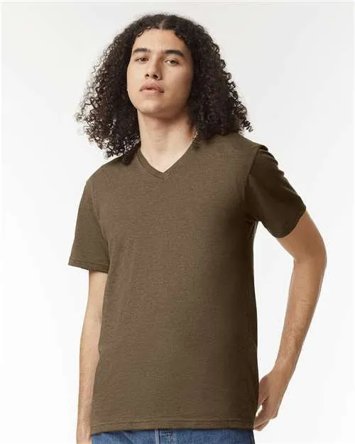 American Apparel CVC V-Neck Tee