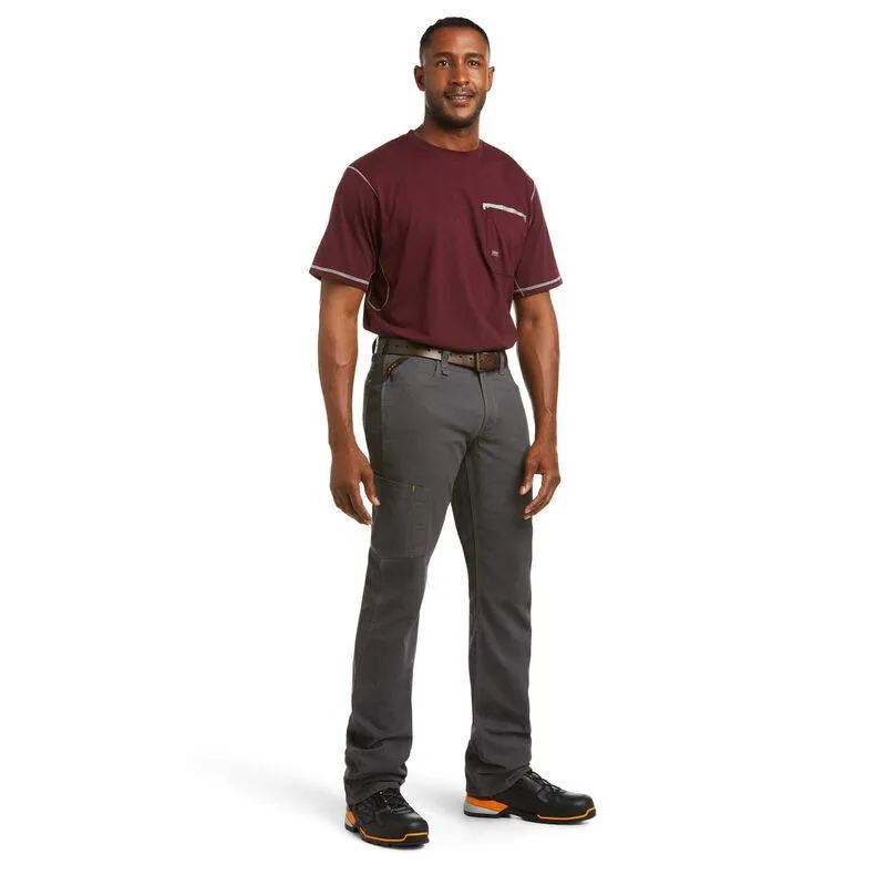 Ariat Men's - Rebar M4 Low Rise DuraStretch Made Tough Straight Leg Pant