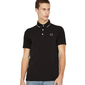 Armani Exchange Black Polo