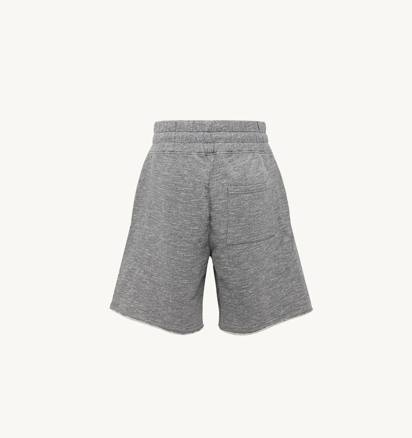 AUTRY APPAREL MANSHORTS IN GRAY COTTON