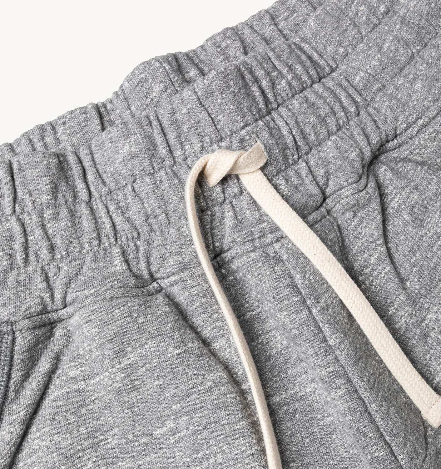 AUTRY APPAREL MANSHORTS IN GRAY COTTON