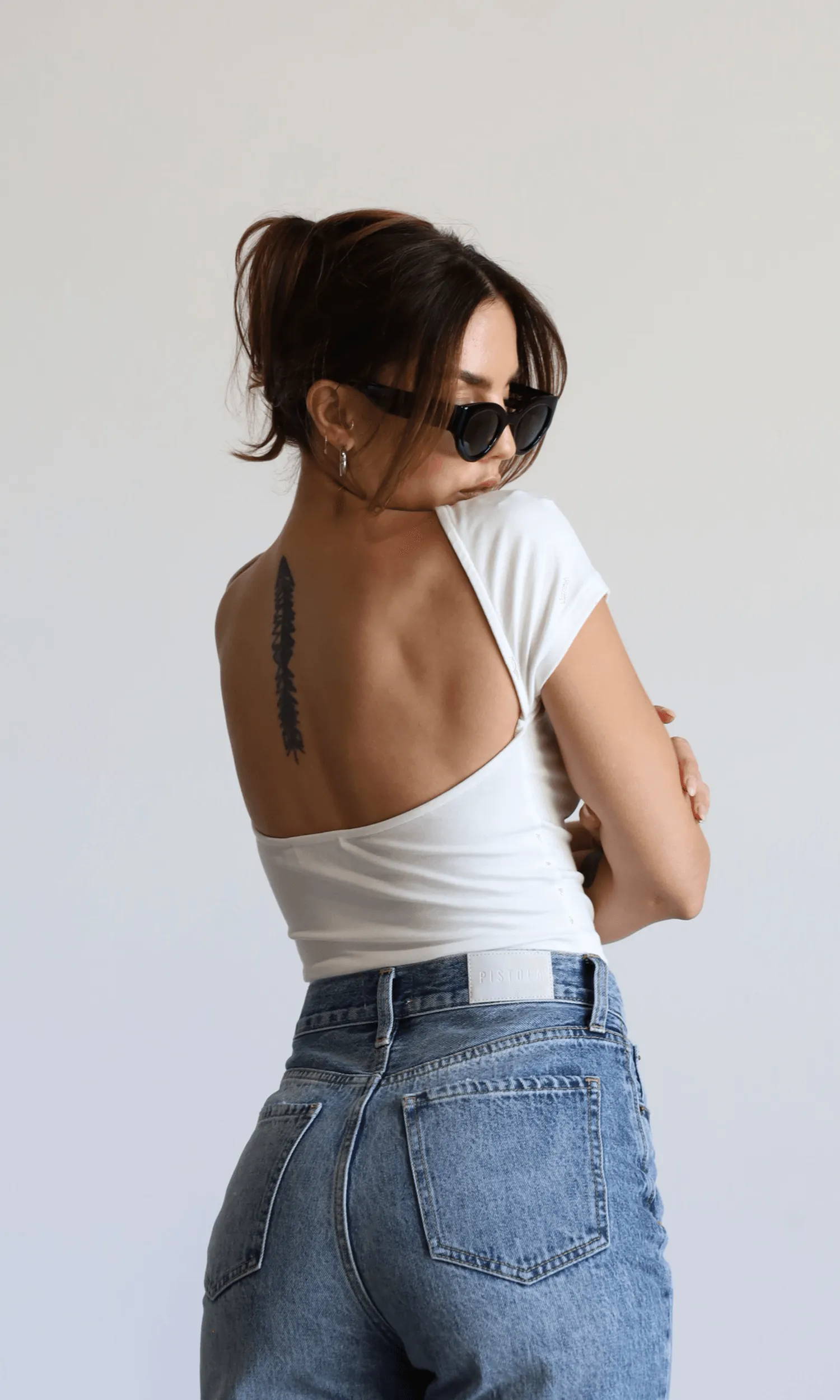 Back And Better Crop Tee - FINAL SALE