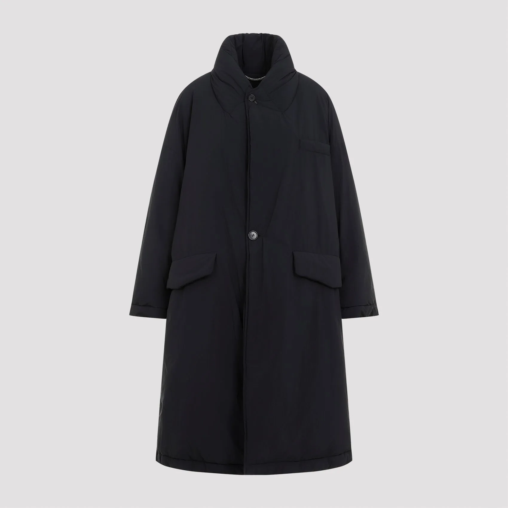 Black Polyamide Coat