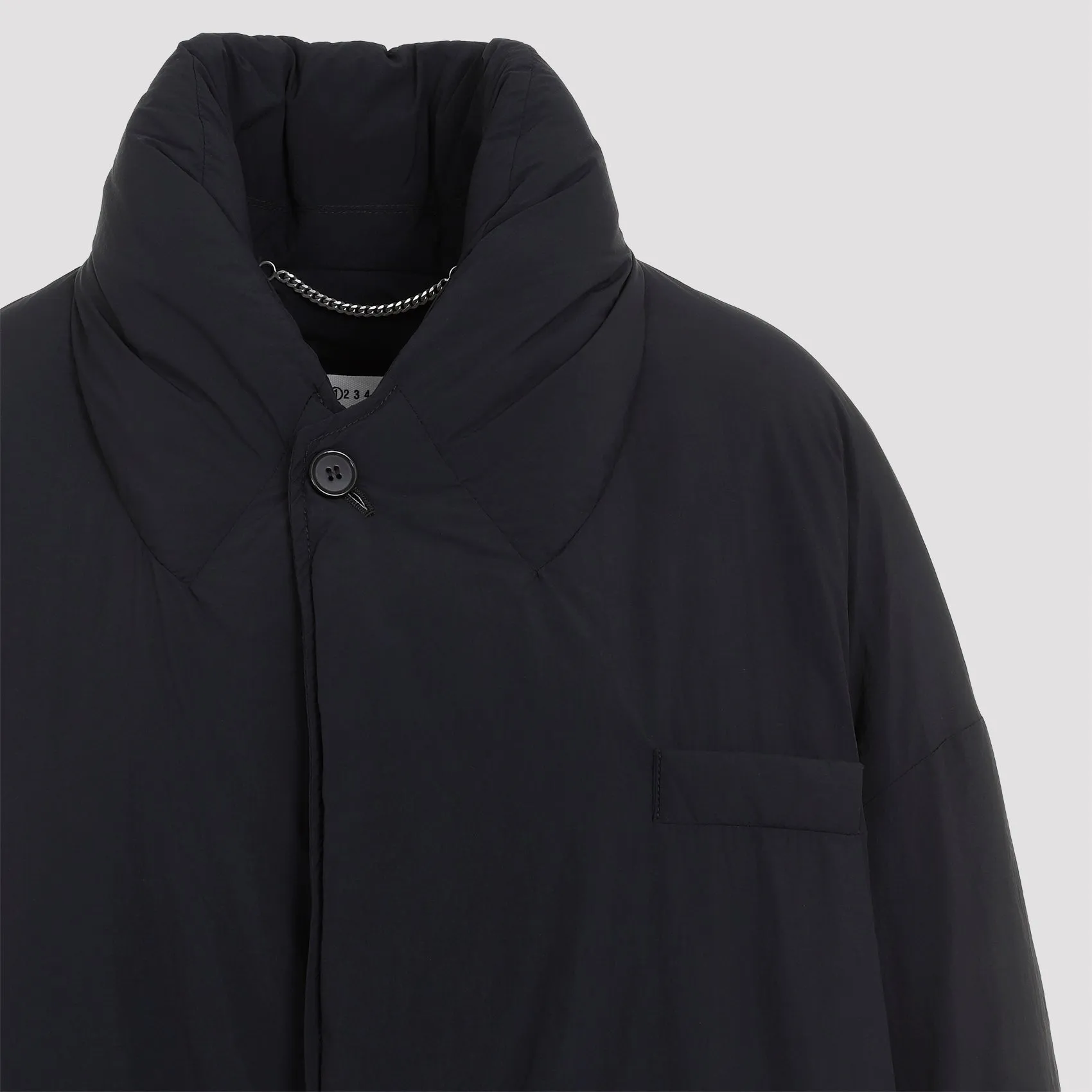 Black Polyamide Coat