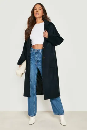 Boyfriend Wool Look Coat