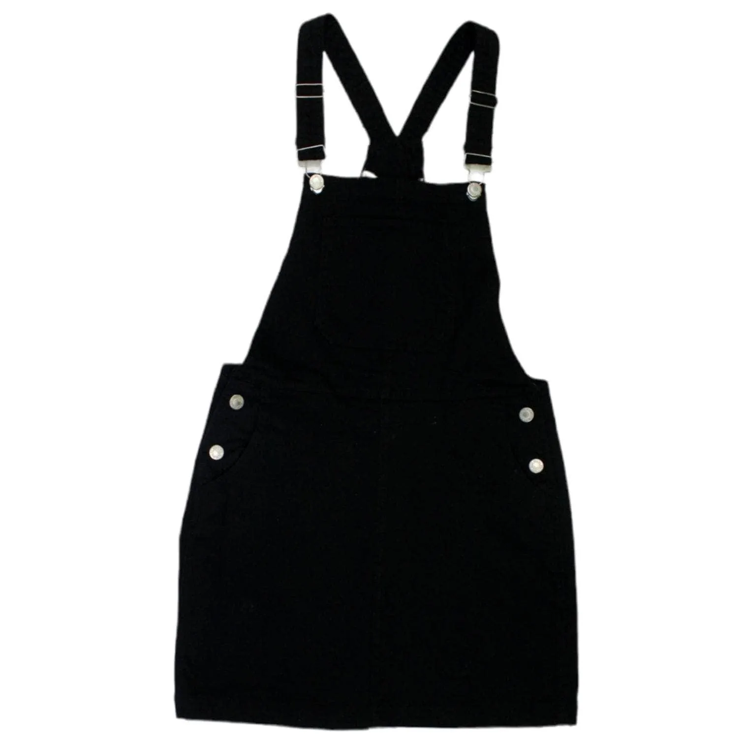 Brave Soul Black Jeans Style Pinafore