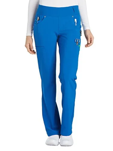 Cherokee CK002 iflex Women's Mid Rise Straight Leg Pull-On Scrub Pant