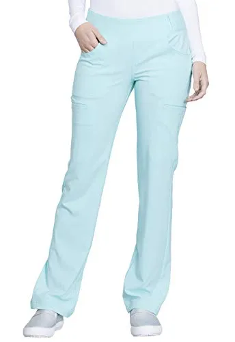 Cherokee CK002 iflex Women's Mid Rise Straight Leg Pull-On Scrub Pant