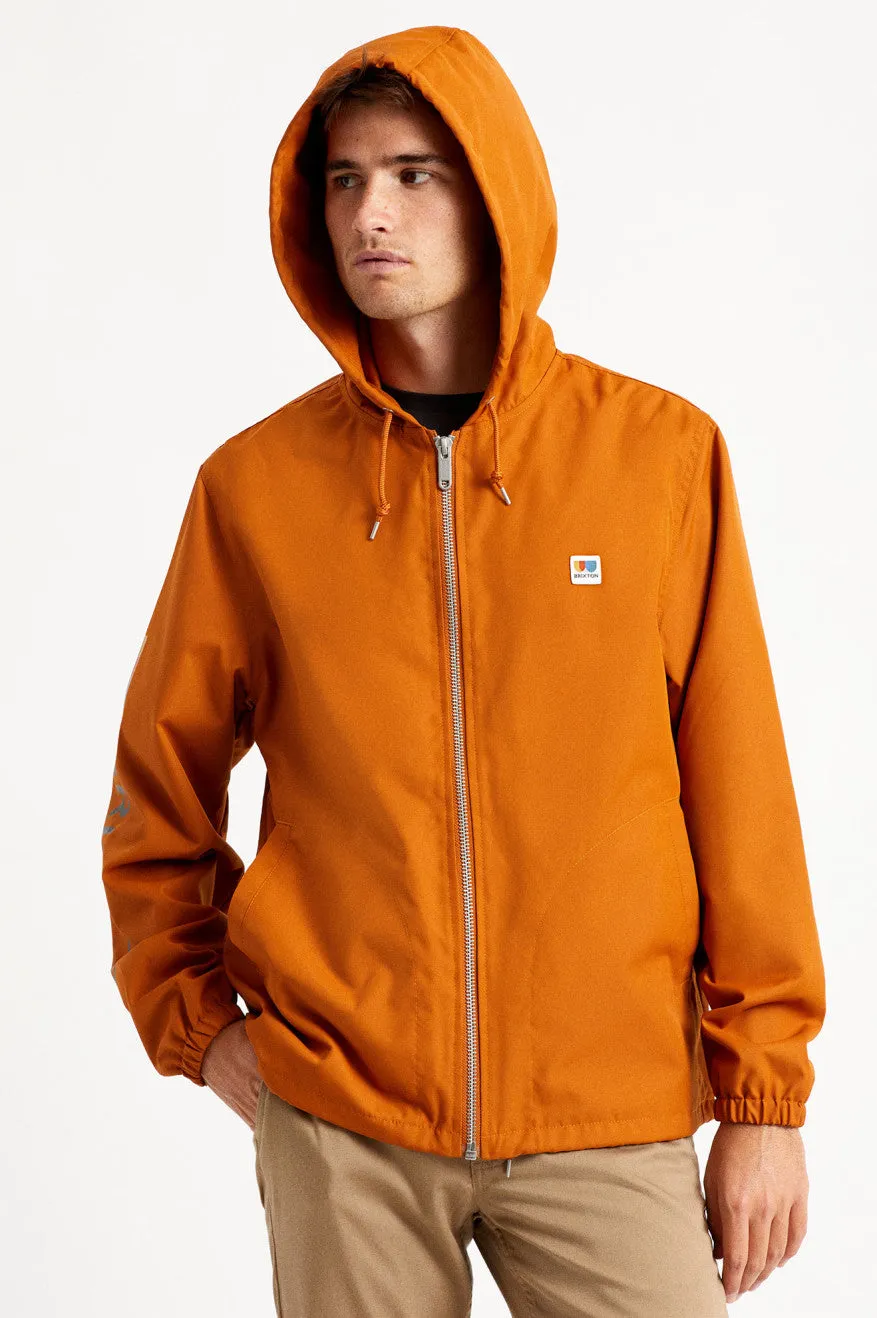 Claxton Alton Zip Hood Jacket - Caramel