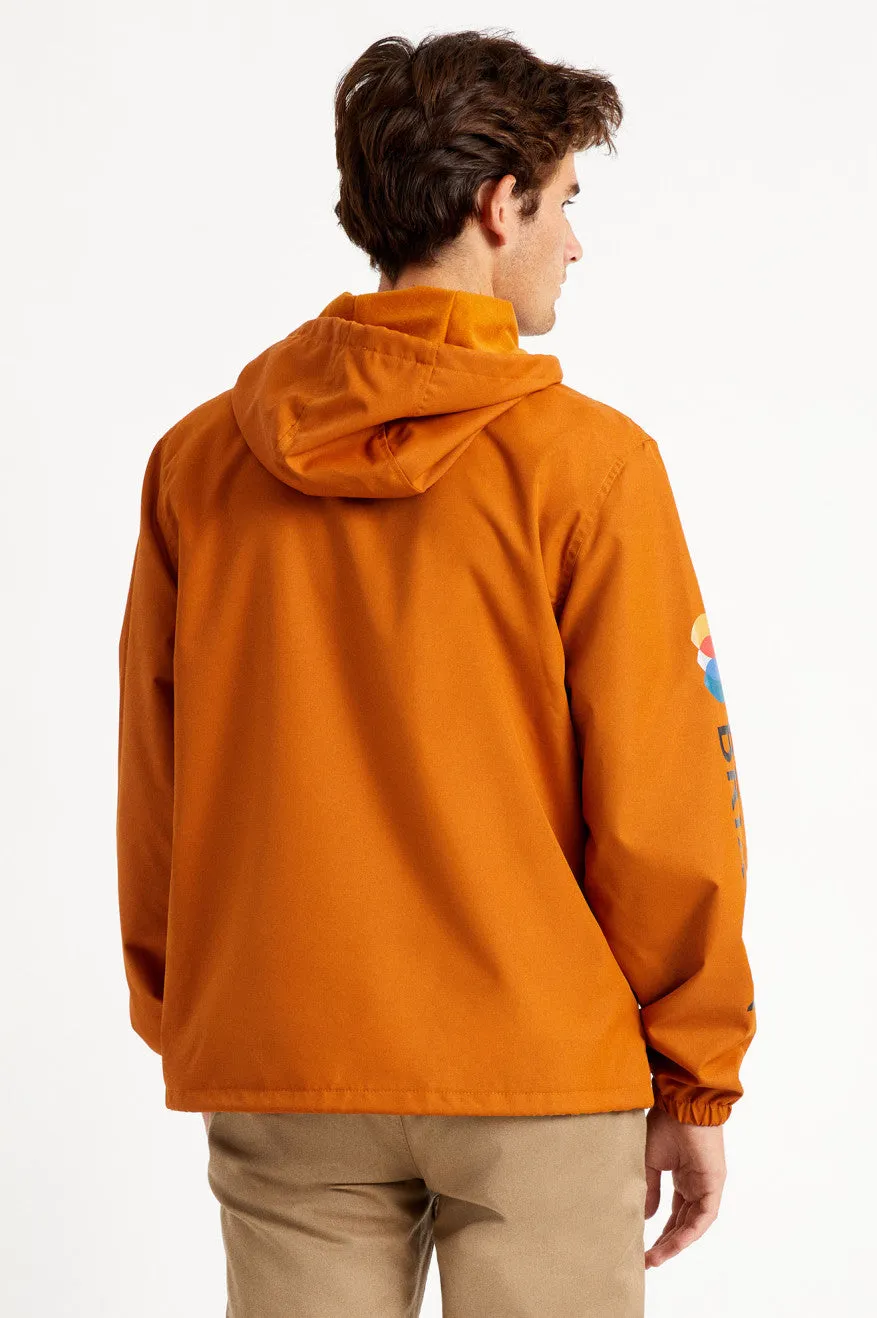 Claxton Alton Zip Hood Jacket - Caramel