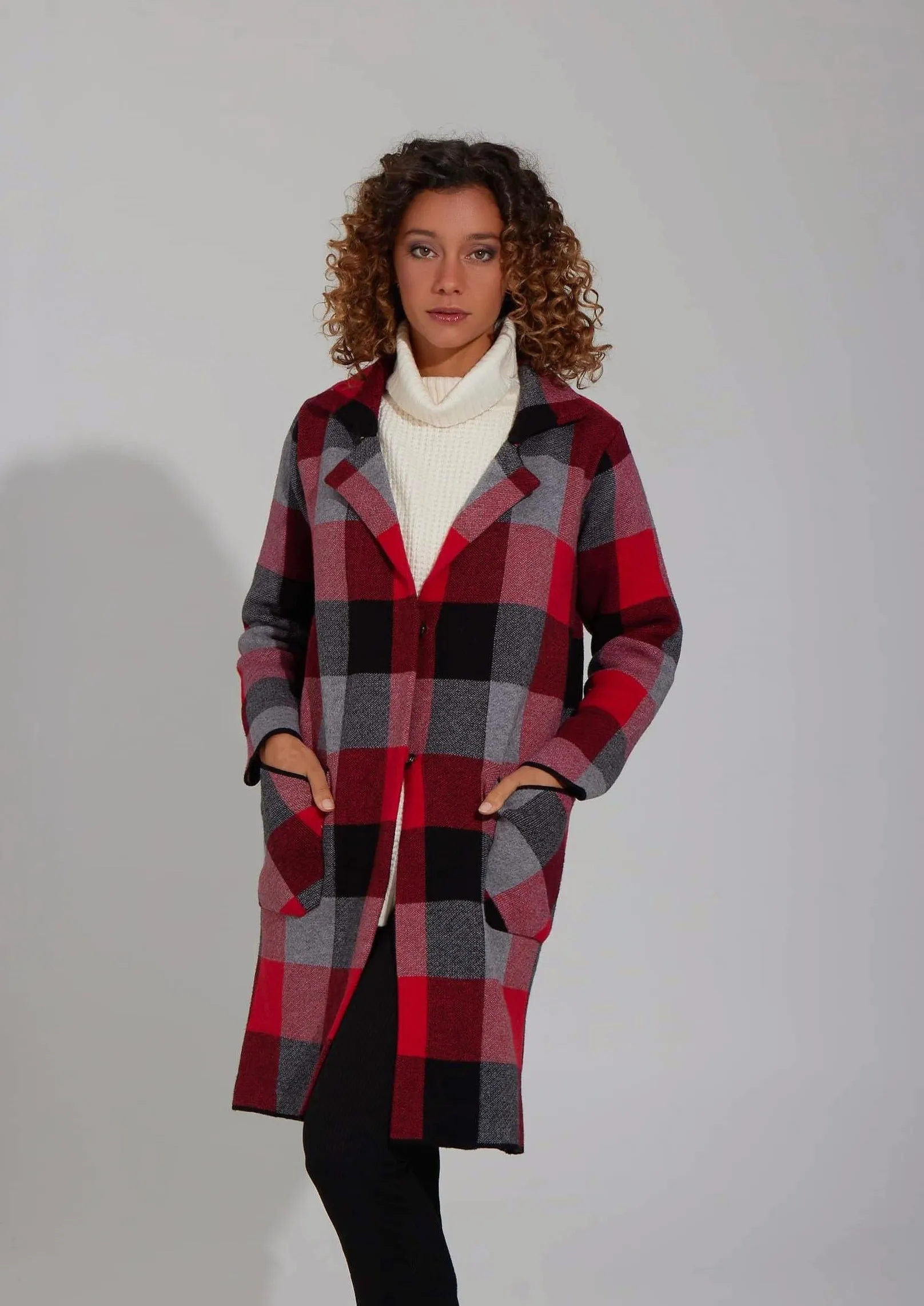 Coat - RGB LITE CHEQUER