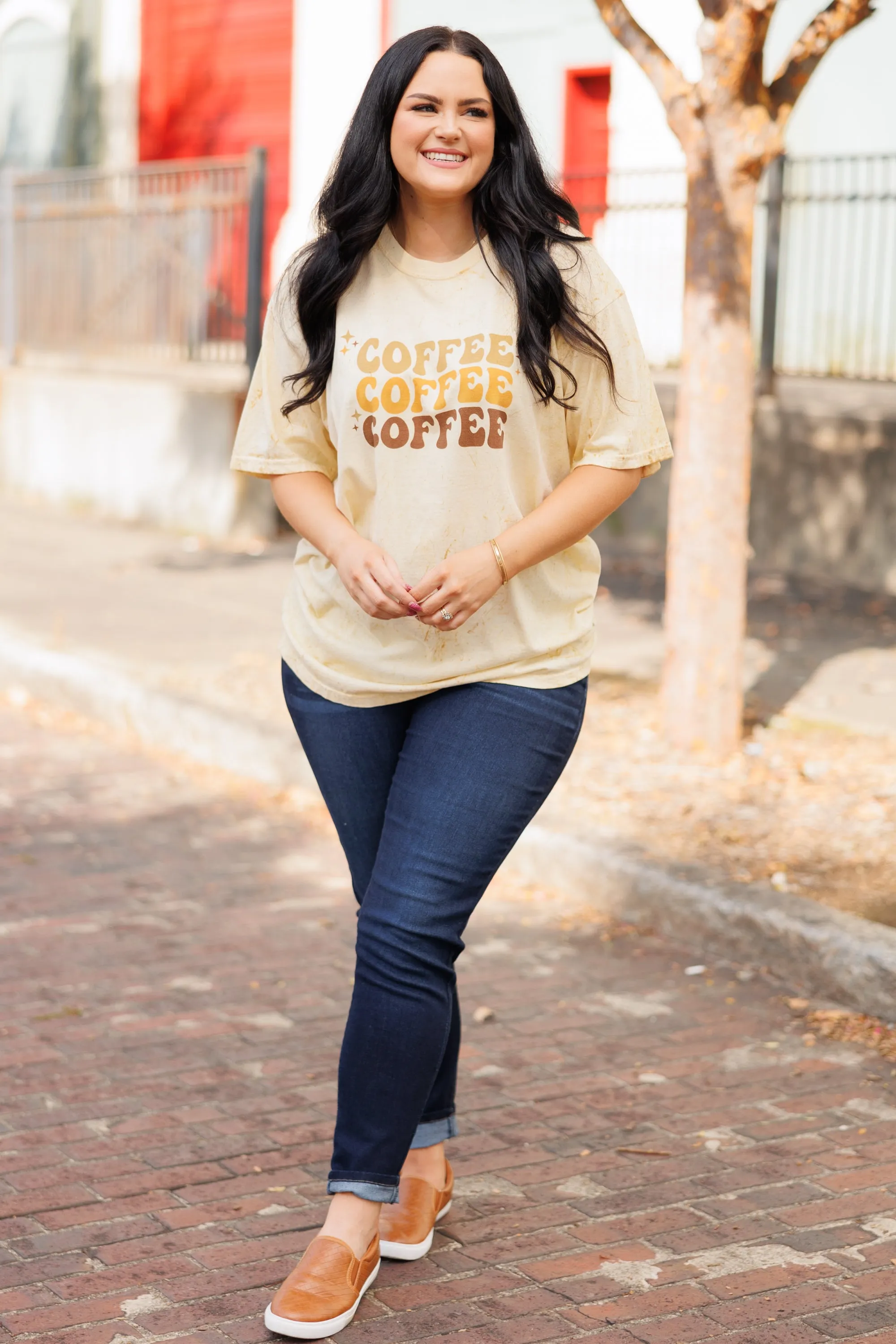 Comfort Colors: Triple Shot Espresso Tee, Citrine