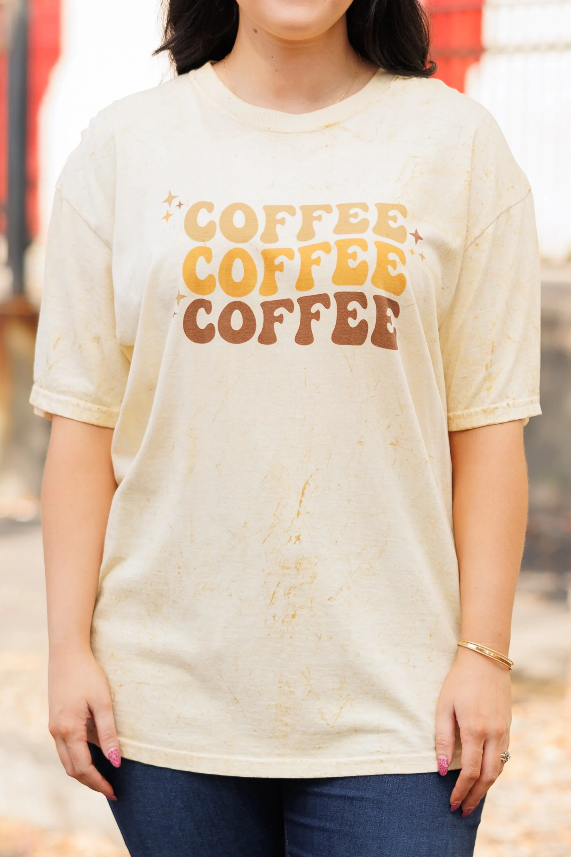 Comfort Colors: Triple Shot Espresso Tee, Citrine