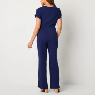 Connected Apparel Short Sleeve Jumpsuit