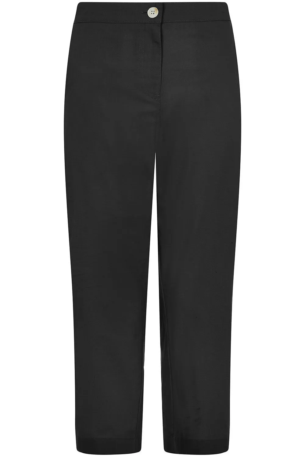 Cropped Elasticated Trousers