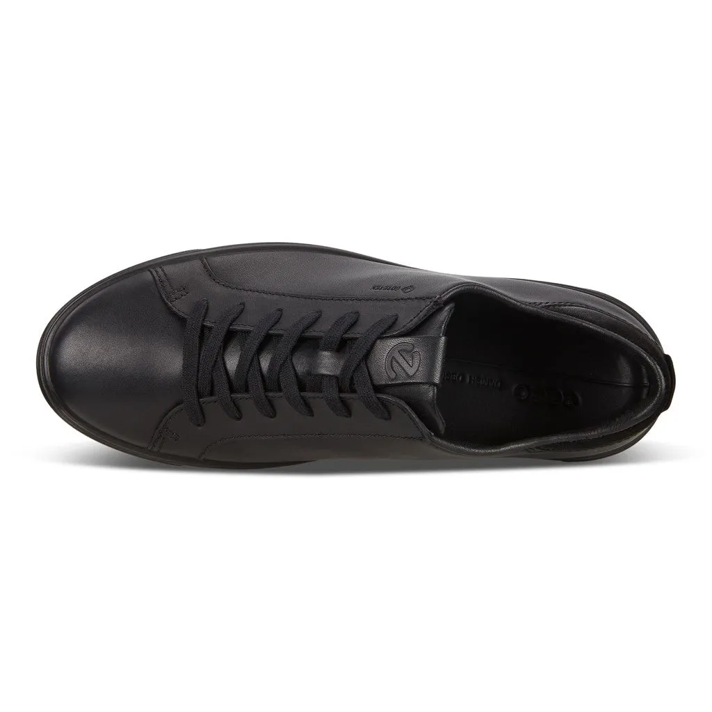 Ecco Men's Street Tray Sneaker in Black