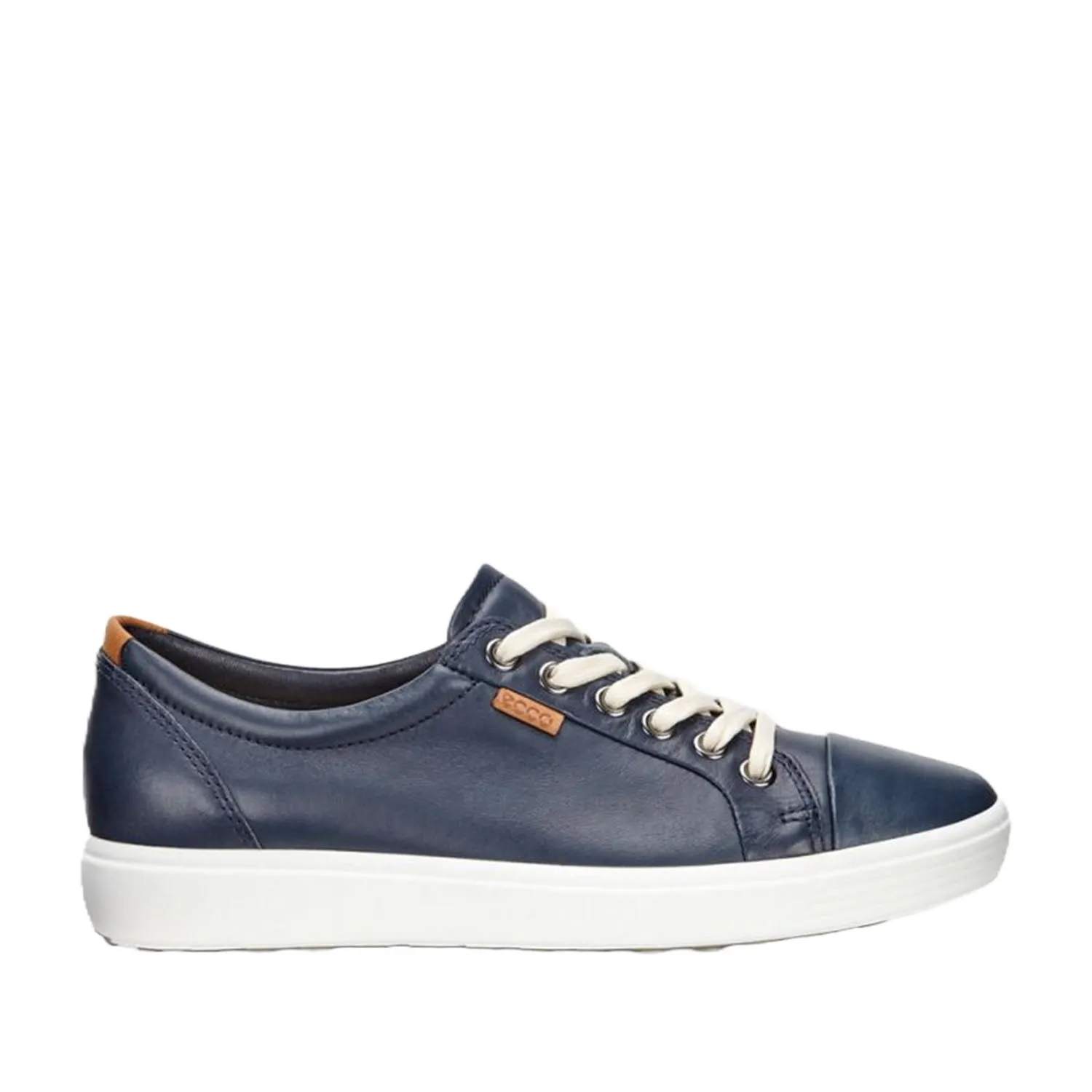 ECCO Women's Soft 7 Sneaker in Marine