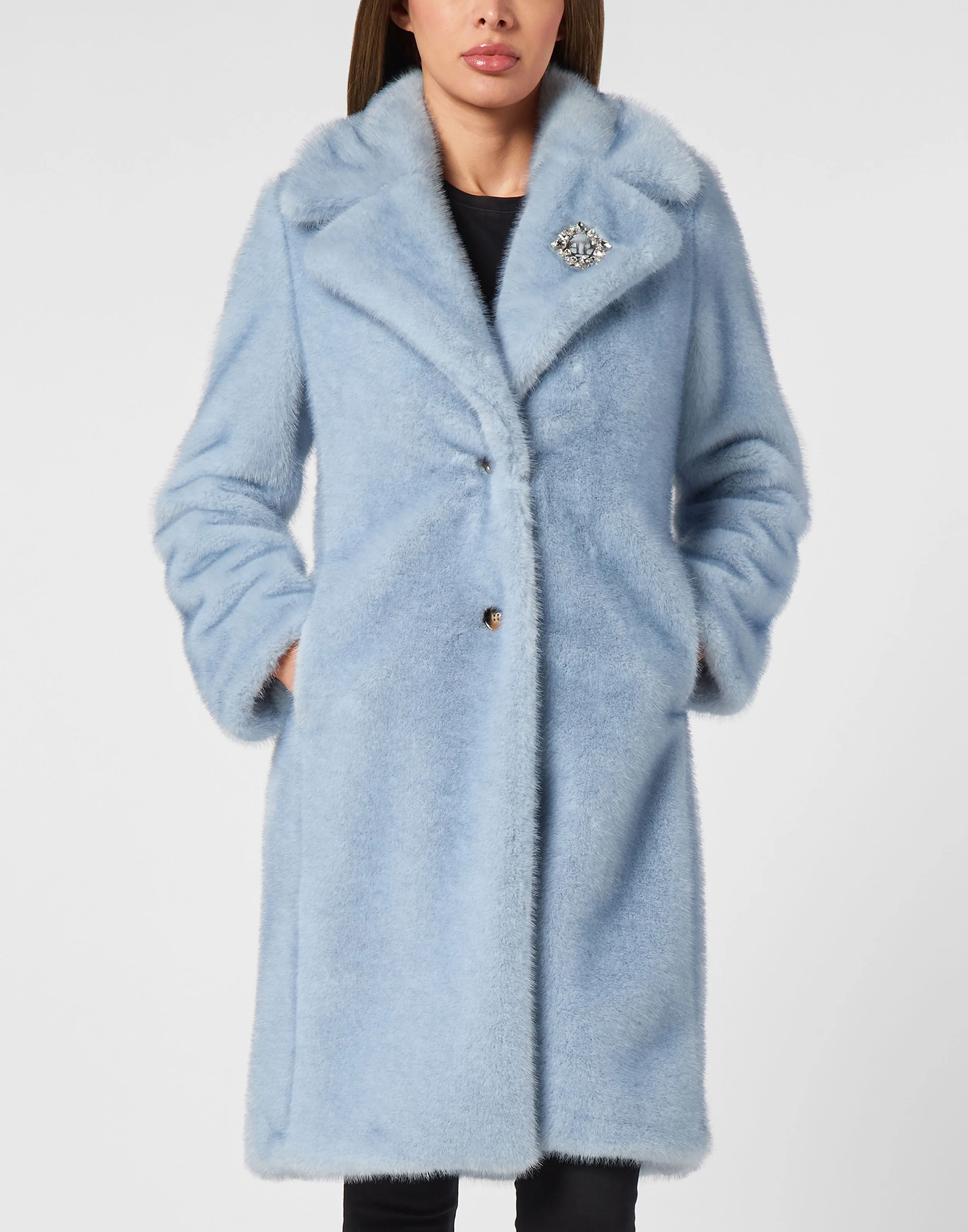 Eco Mink Long Coat