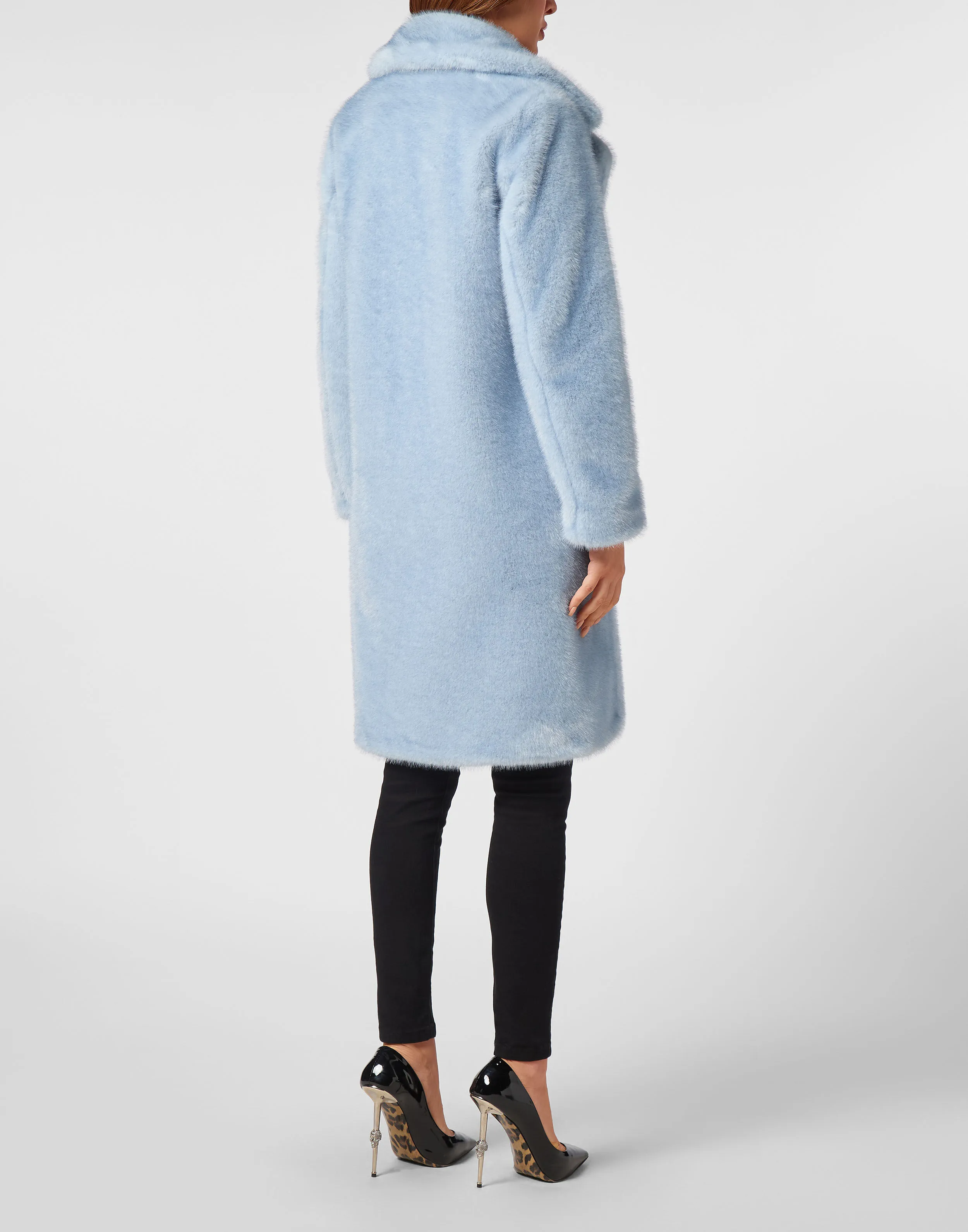 Eco Mink Long Coat