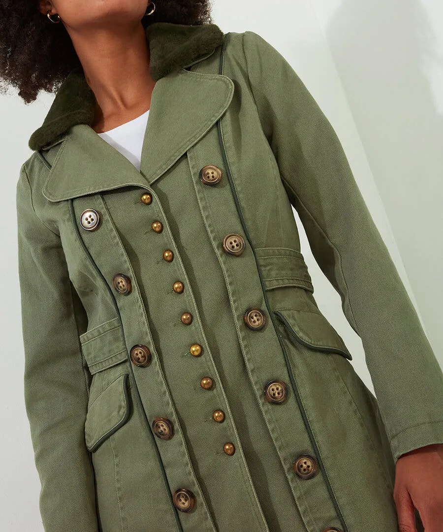 Estelle Military Coat