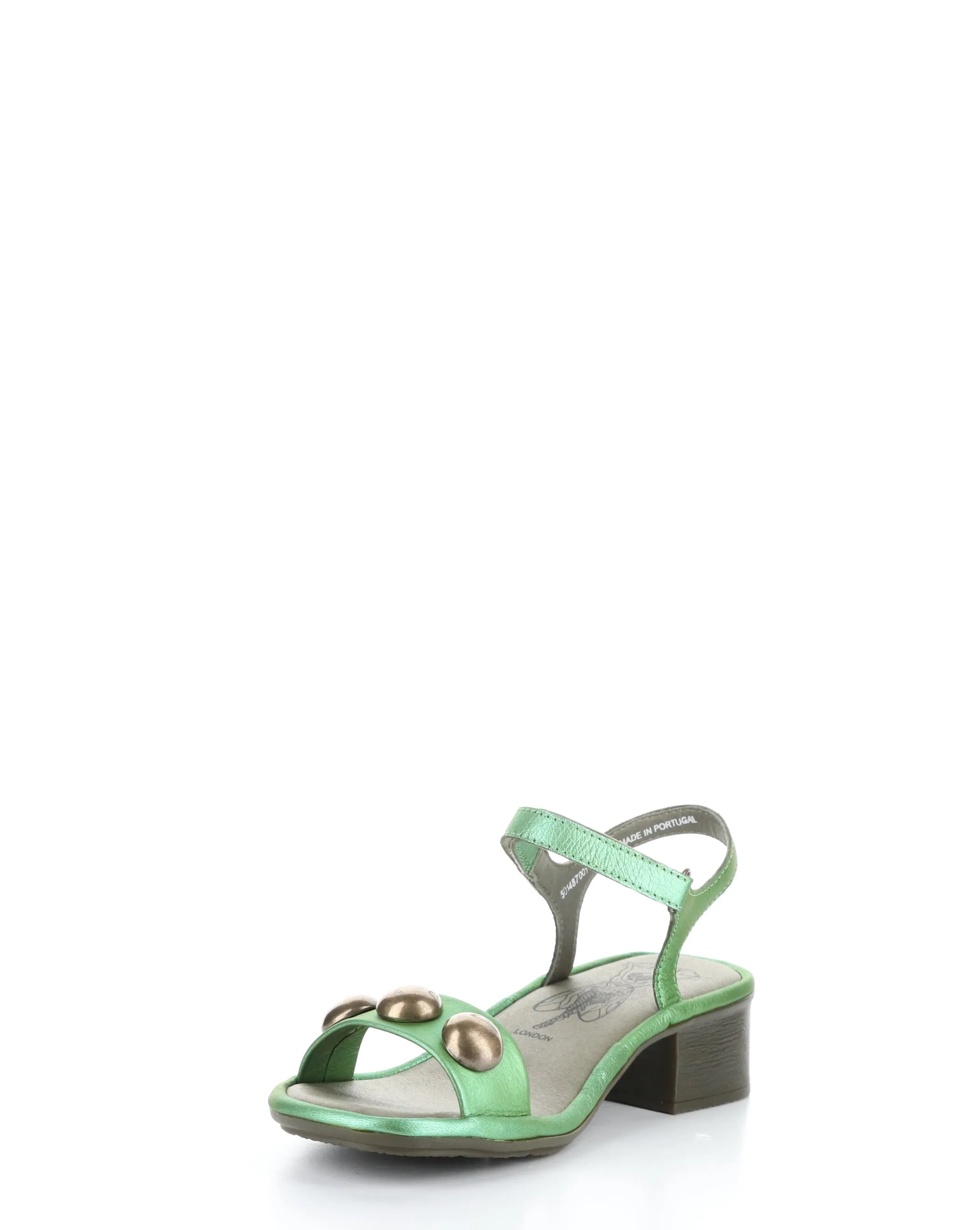 EXIE487FLY 001 GREEN Velcro Sandals