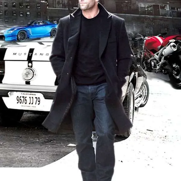 Fast and Furious 7 Jason Statham Coat