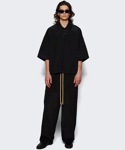 Fear of God Ripstop Polo Top Black