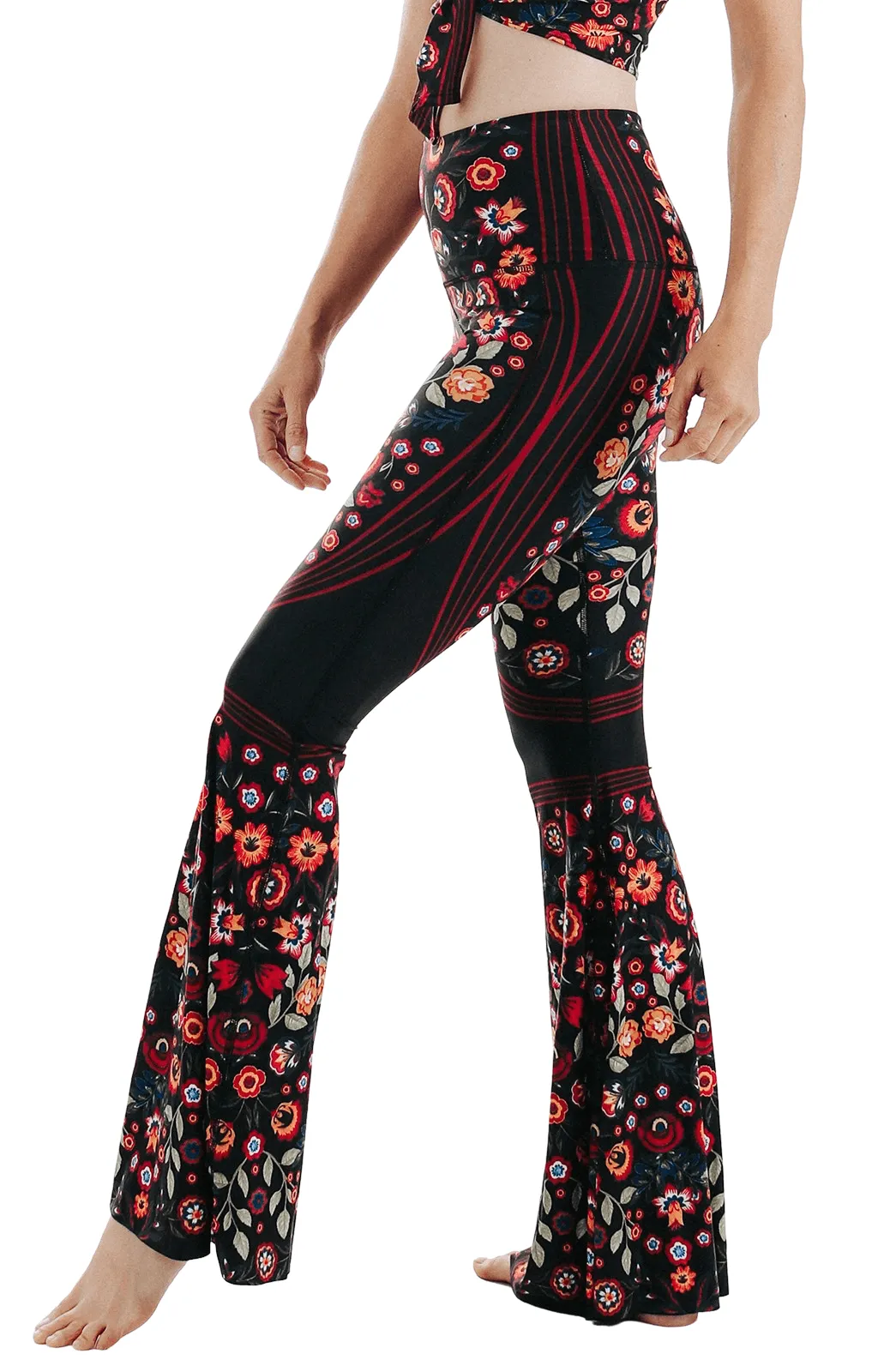 Folklore Printed Bell Bottoms