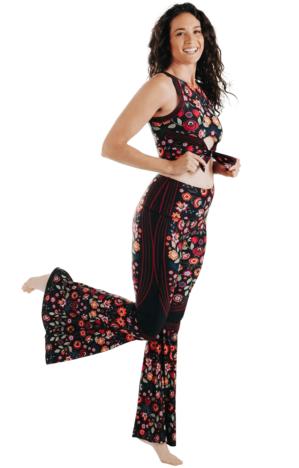 Folklore Printed Bell Bottoms