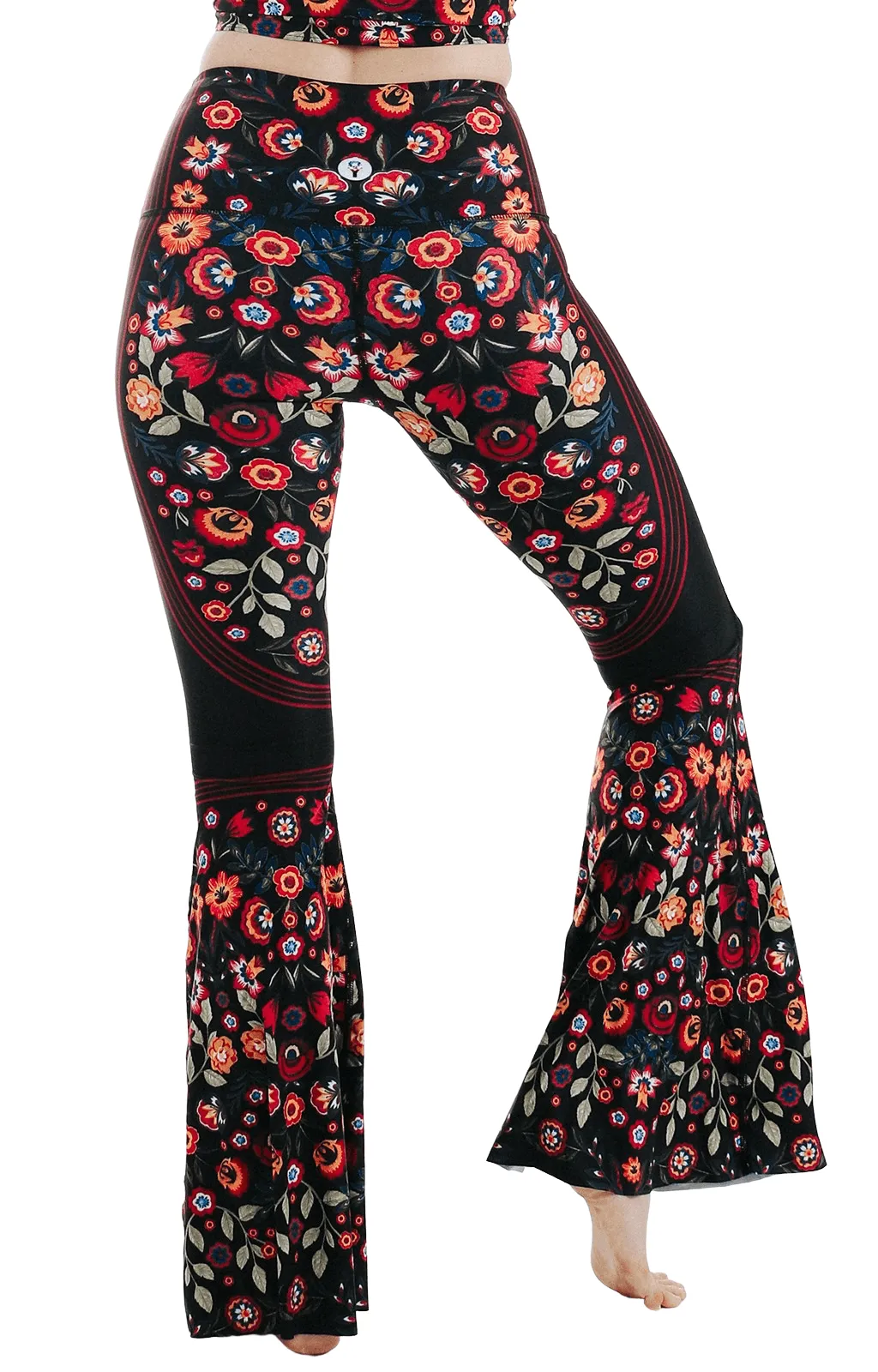 Folklore Printed Bell Bottoms