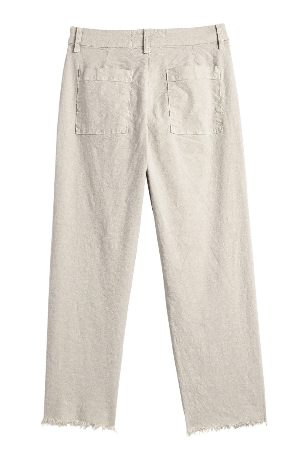 Frank & Eileen Kinsale Linen Pant in Cement