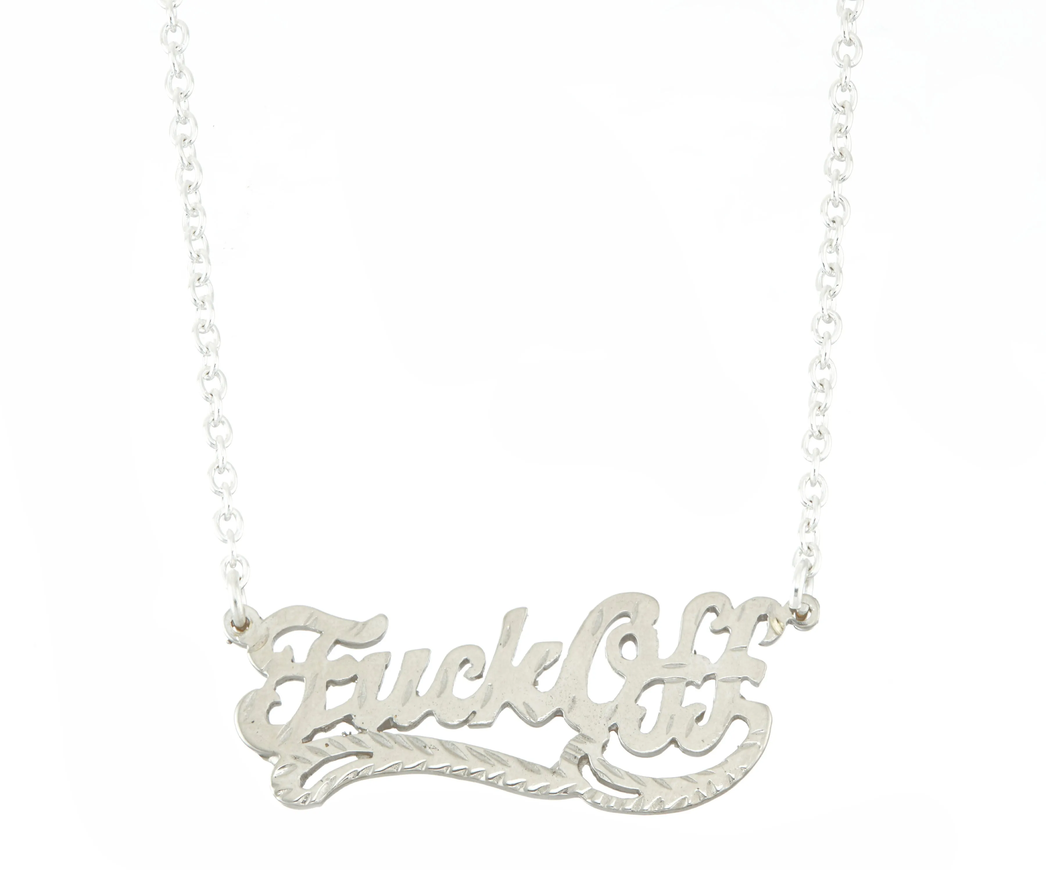 Fuck Off Necklace