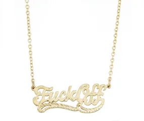 Fuck Off Necklace