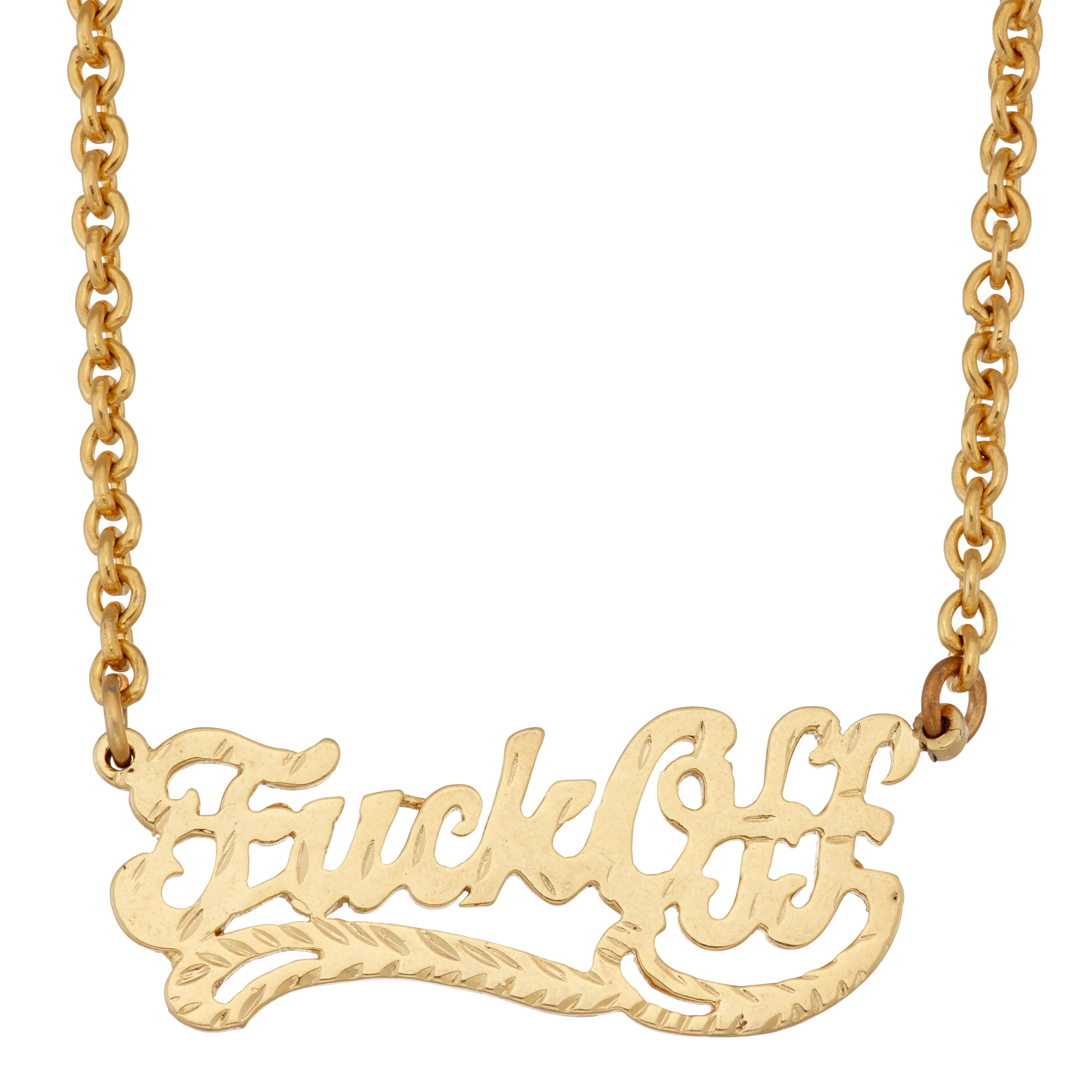 Fuck Off Necklace