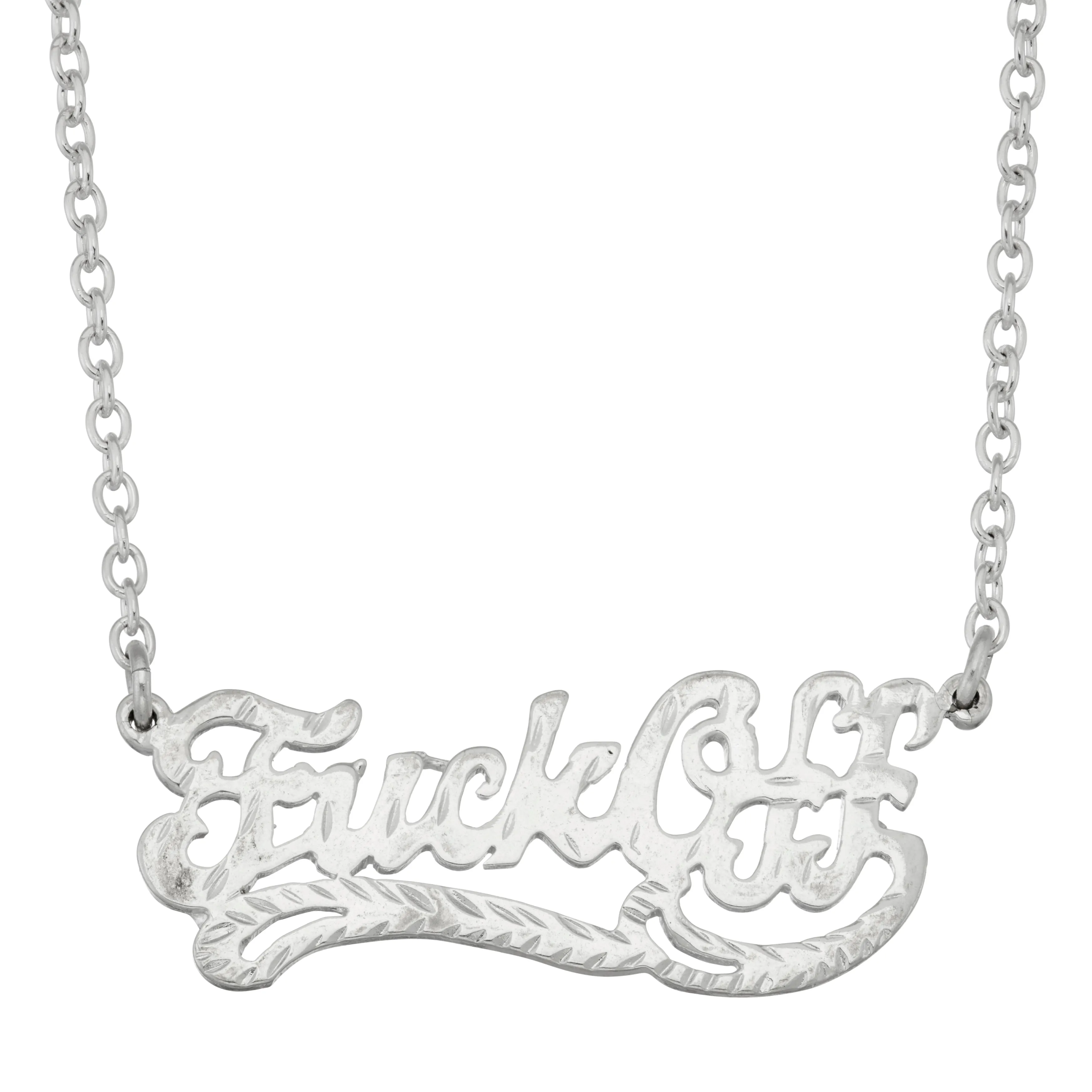 Fuck Off Necklace