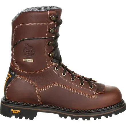 Georgia Boot AMP LT Logger Low Heel Waterproof Work Boot