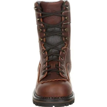 Georgia Boot AMP LT Logger Low Heel Waterproof Work Boot