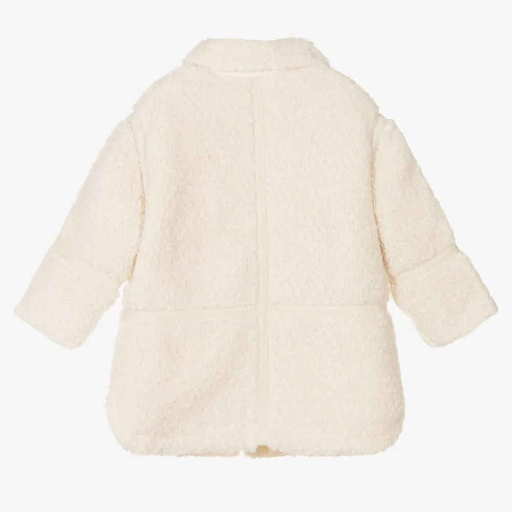 Girls Faux Shearling Coat