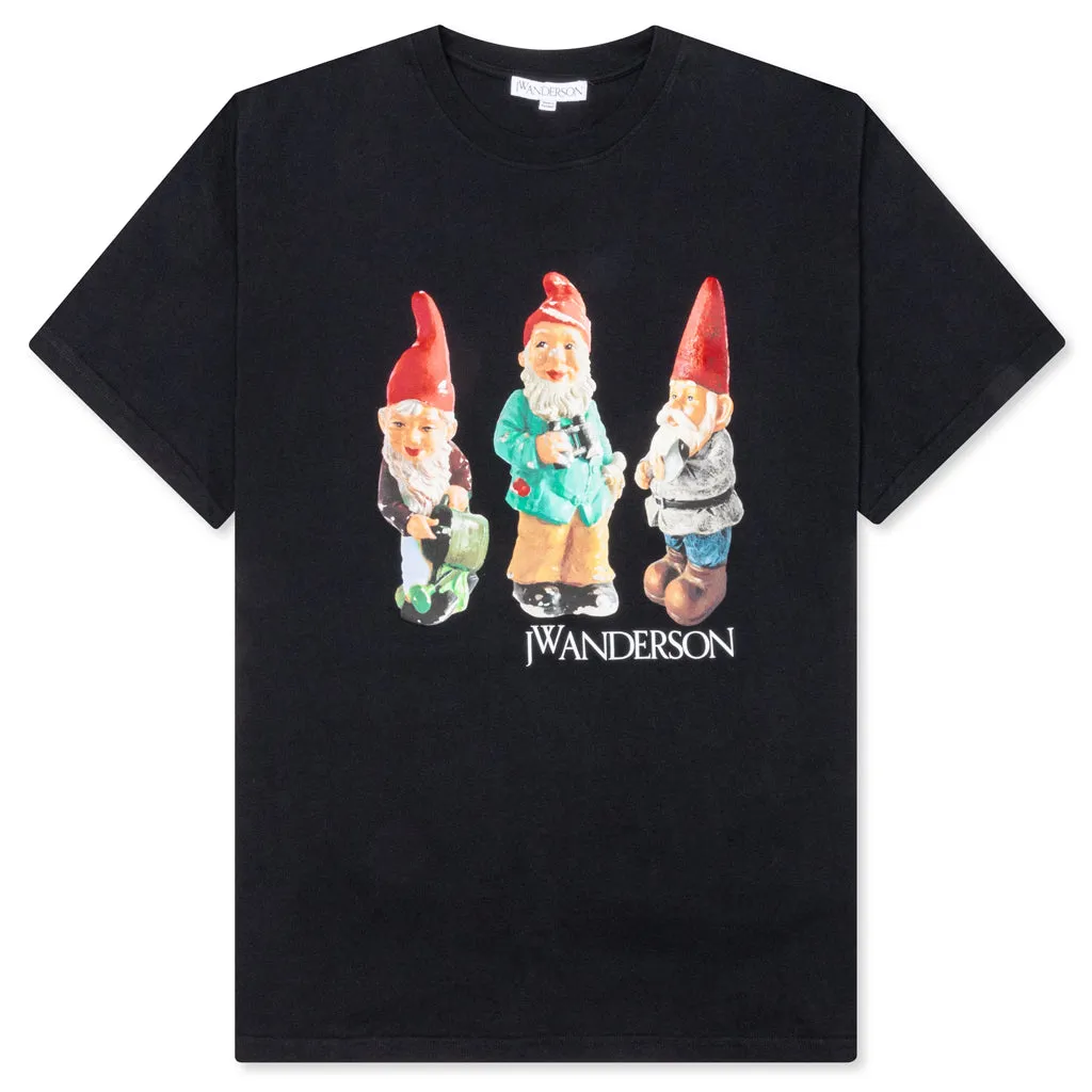 Gnome Trio T-Shirt - Black