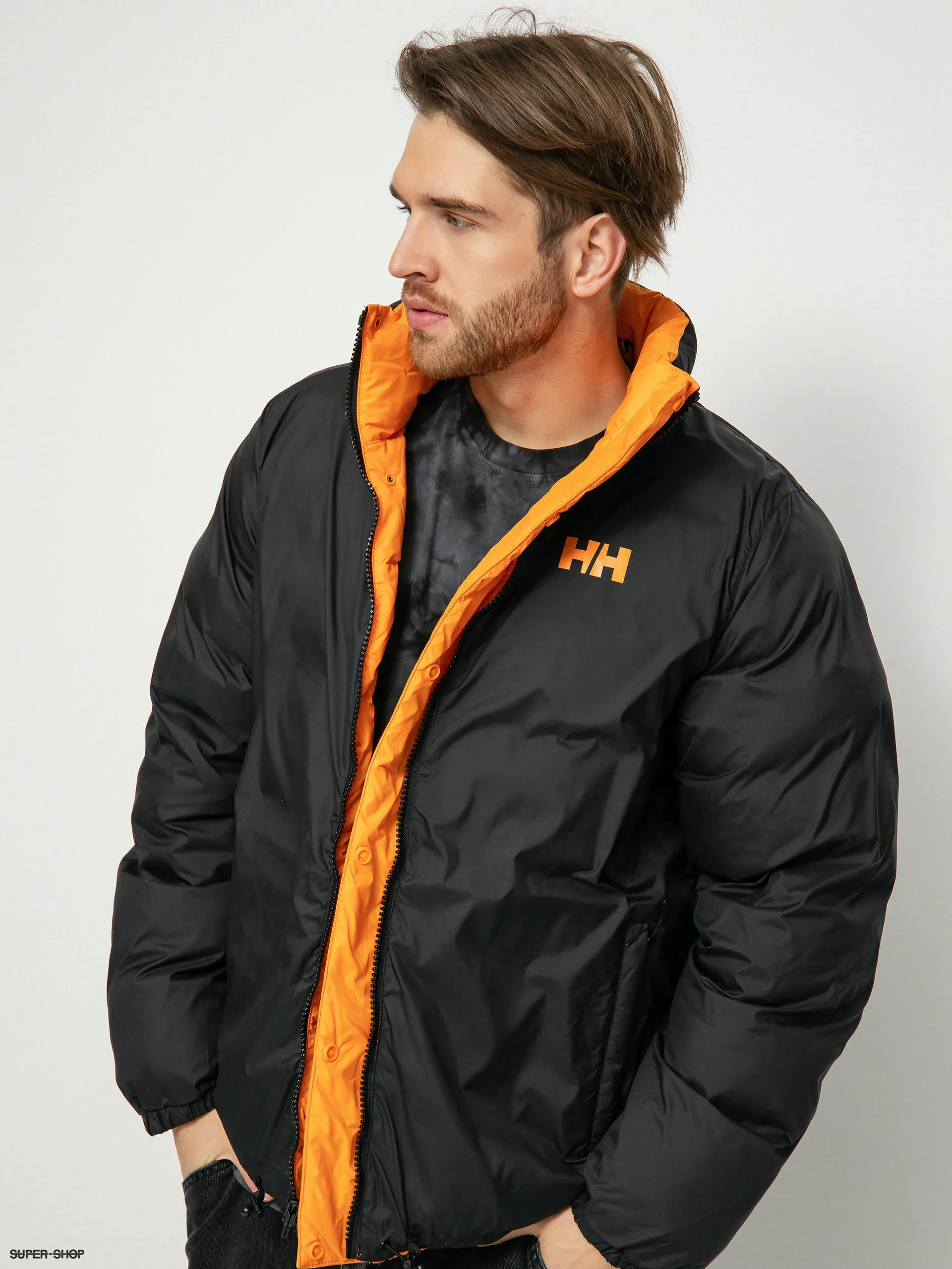 Helly Hansen Reversible Down Jacket (poppy orange)