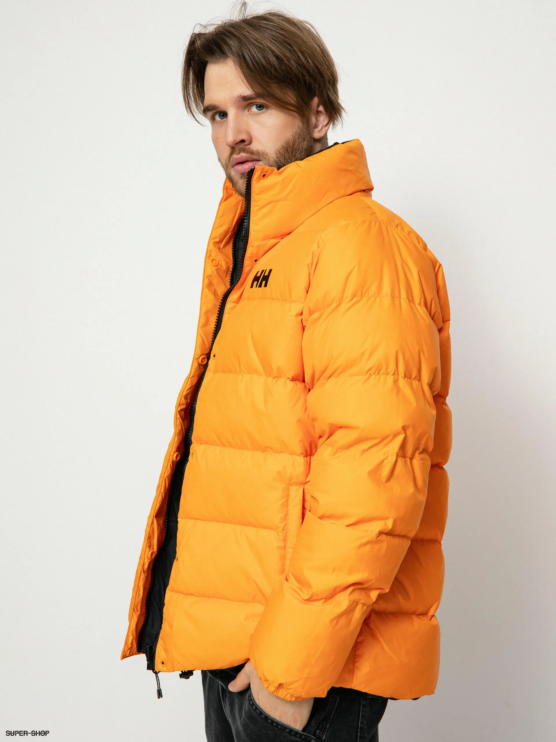 Helly Hansen Reversible Down Jacket (poppy orange)