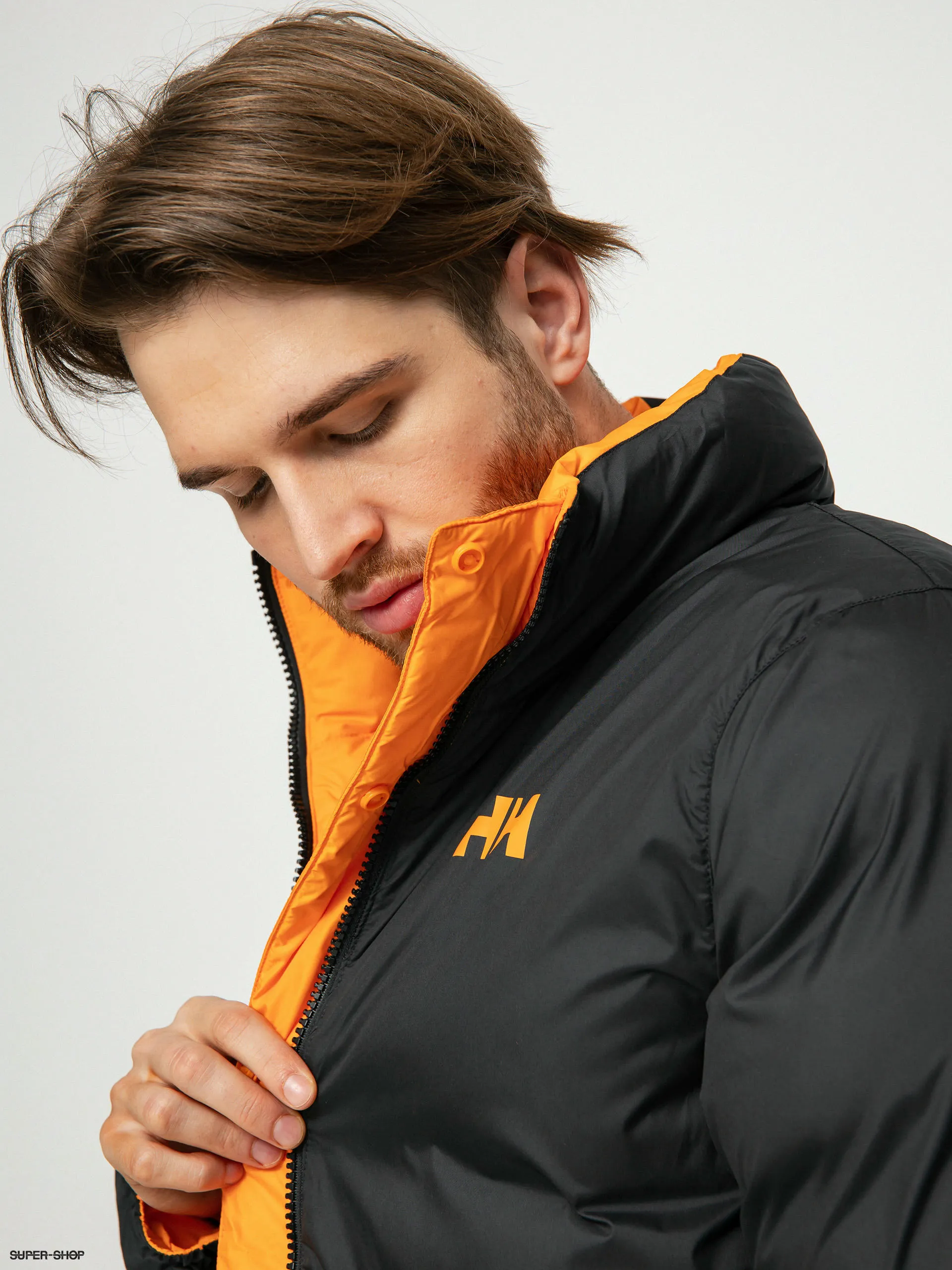 Helly Hansen Reversible Down Jacket (poppy orange)