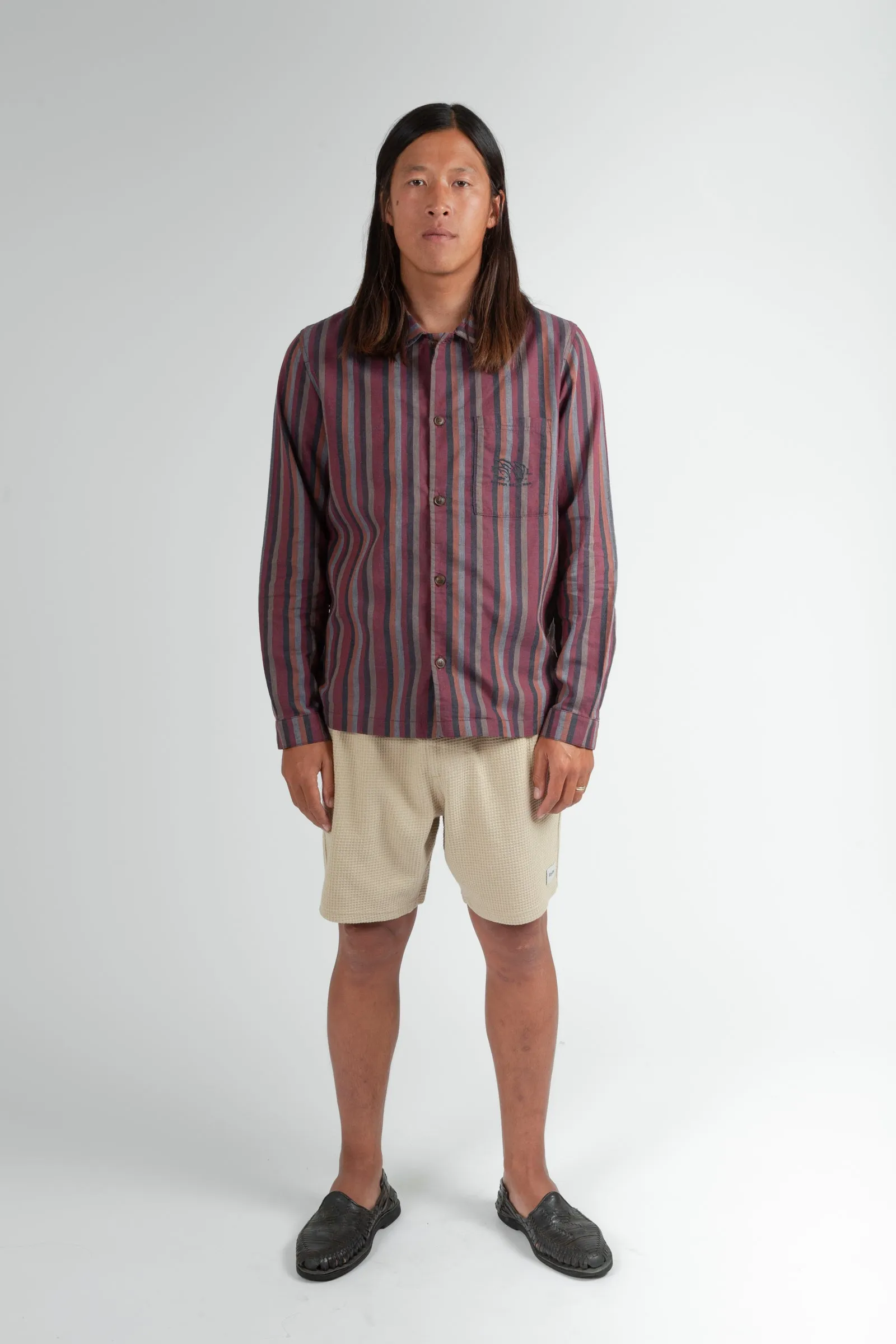 Holiday Stripe Shirt Red