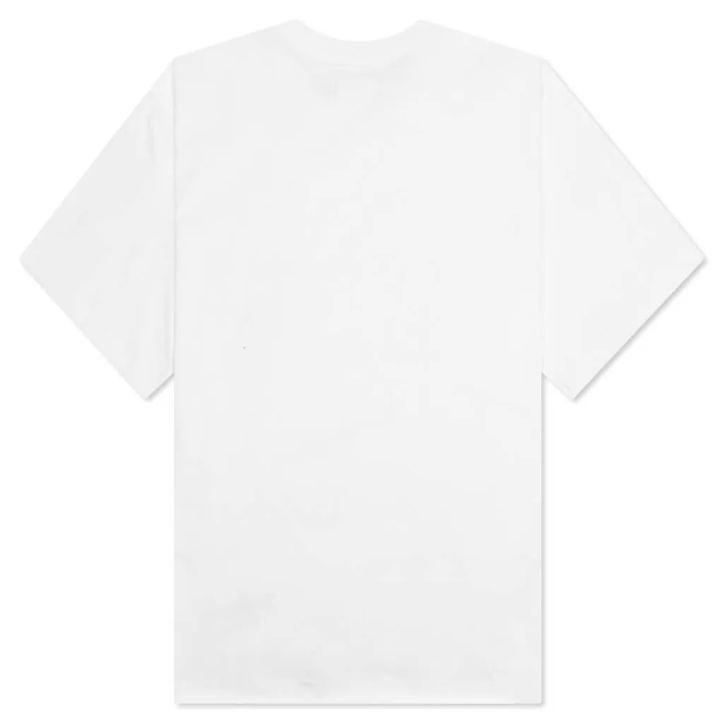 HTG Script S/S Tee - White