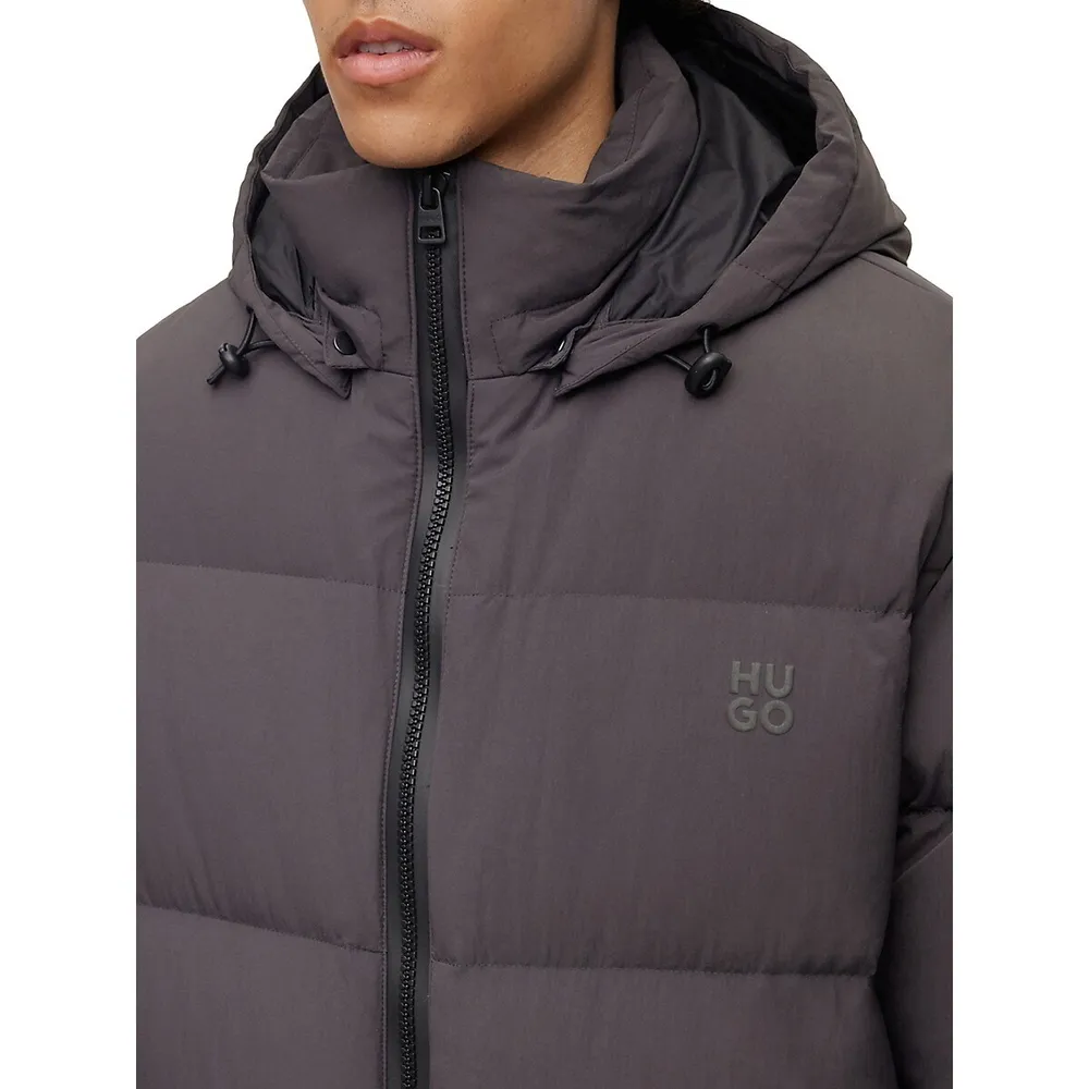 HUGO Crinkle Puffer Coat