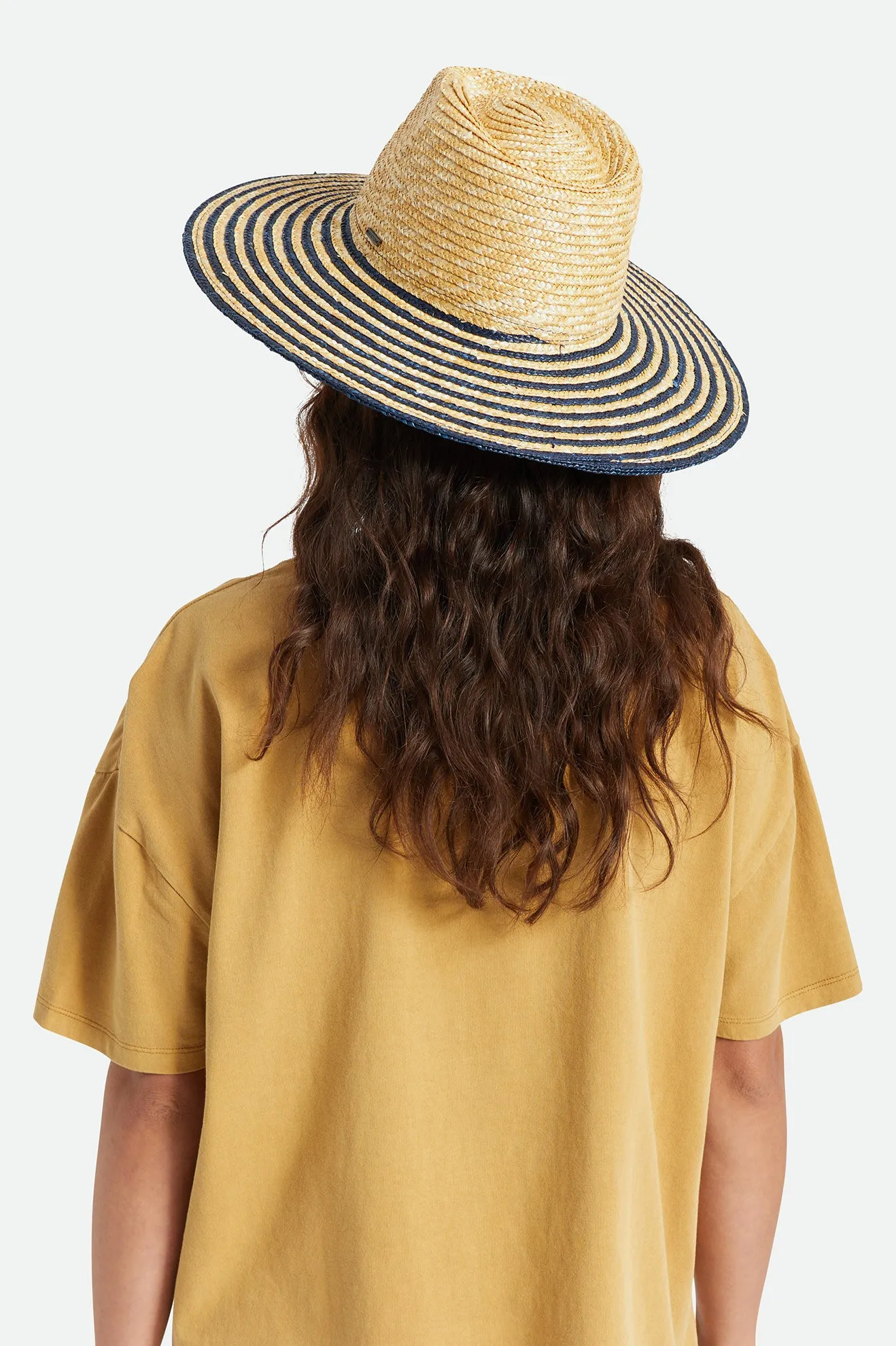 Joanna Festival Hat - Honey/Joe Blue