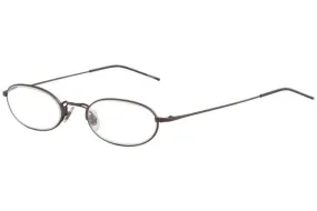 John Varvatos V127 Reading Glasses Brown Full Rim +2.50